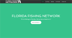 Desktop Screenshot of floridafishingnetwork.com